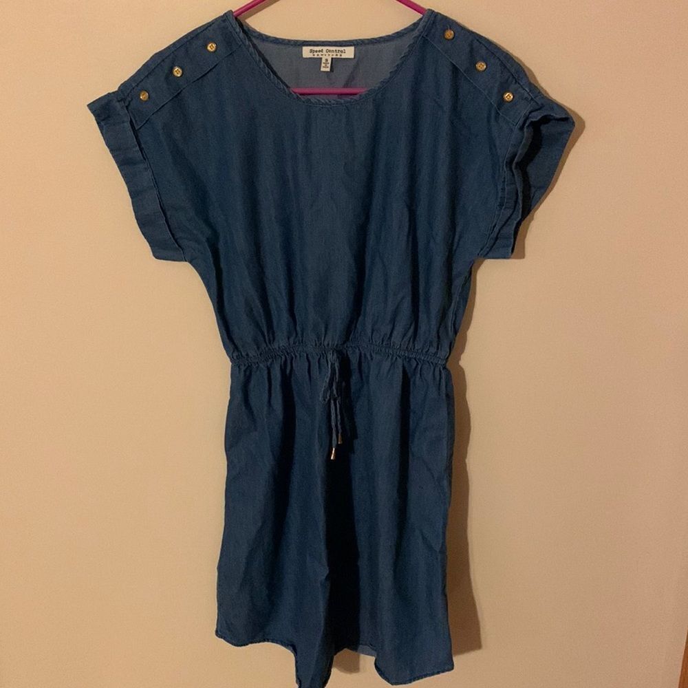 Speed Control Jean Dress